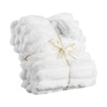 Faux Fur Throw Blanket 50x60 in, Soft Cozy Couch and Bed Thr - view 1