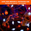 Ghost and Pumpkin String Lights 19.7 ft 30 LED, Battery Oper - view 1