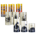 Flameless Halloween Candle Lamps 3-Pack with Timer, Warm Ora - view 1