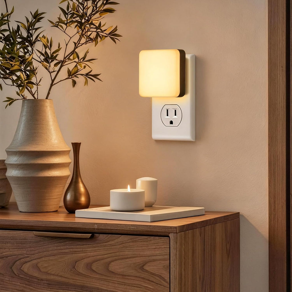 Dusk-to-Dawn LED Night Lights 2-Pack, Plug-In Auto On Off Wa - view 6