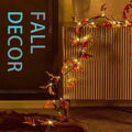 Maple Leaf Branch Lights 4.2 ft 48 LED with Remote, Warm Fal - view 1
