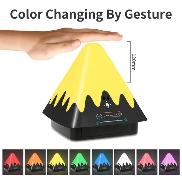 Rechargeable Touch Night Light Table Lamp, 8 Colors, Dimmabl - view 4