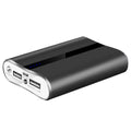 12000mAh Portable Charger with Built-In Flashlight, Dual USB - view 1