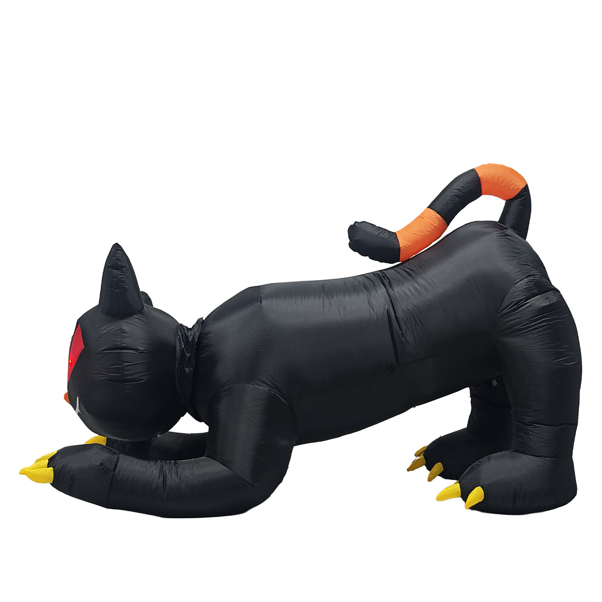 6.5 ft Animated Inflatable Black Cat with Moving Head, Hallo - view 8