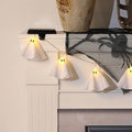 Light-Up Ghost Garland, LED Hanging Halloween Decor for Wall - view 1