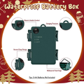 Battery Christmas String Lights with Timer, Multicolor Water - view 1