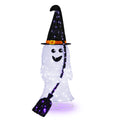 4 ft Lighted Pop-Up Ghost with 100 LED Lights, Outdoor Hallo - view 1