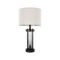 Farmhouse Bedside Table Lamps Set of 2 with USB Ports, Warm  - view 1
