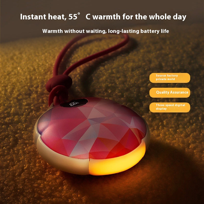 Magnetic Split Rechargeable Hand Warmers, 5000mAh USB Pocket - view 5