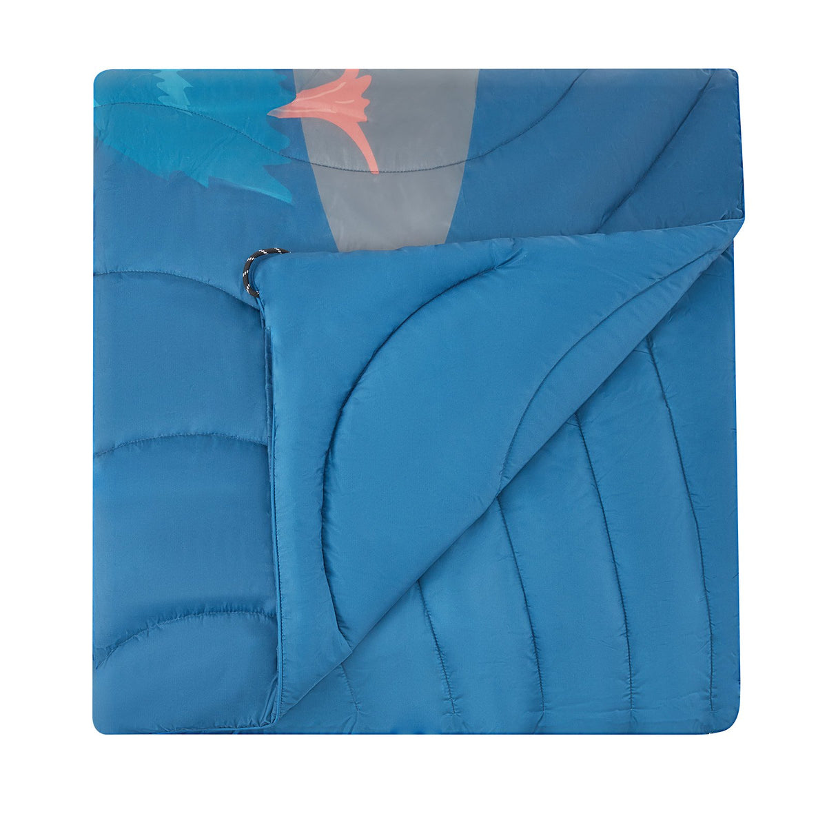 Wearable Waterproof Camping Blanket with Snap Closure, Fleec - view 1