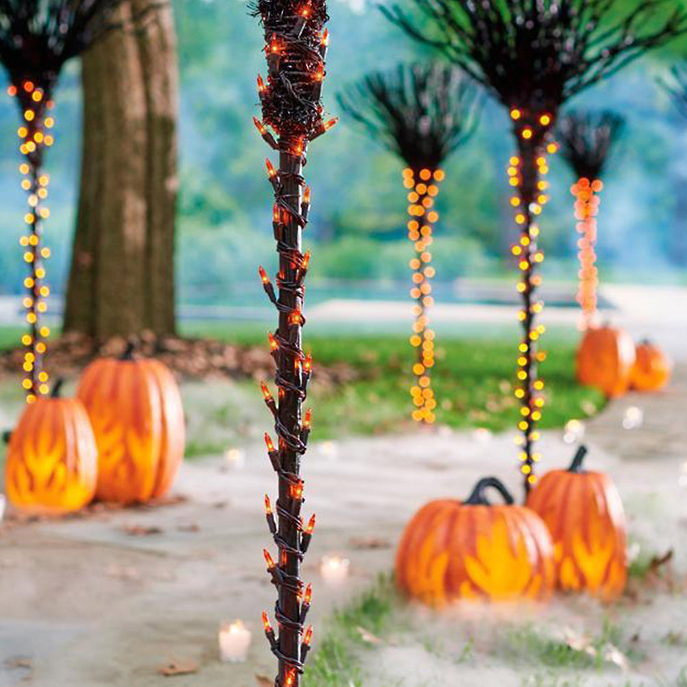 Flickering LED Jack-o-Lantern Pumpkin Lantern, Battery Opera - view 4