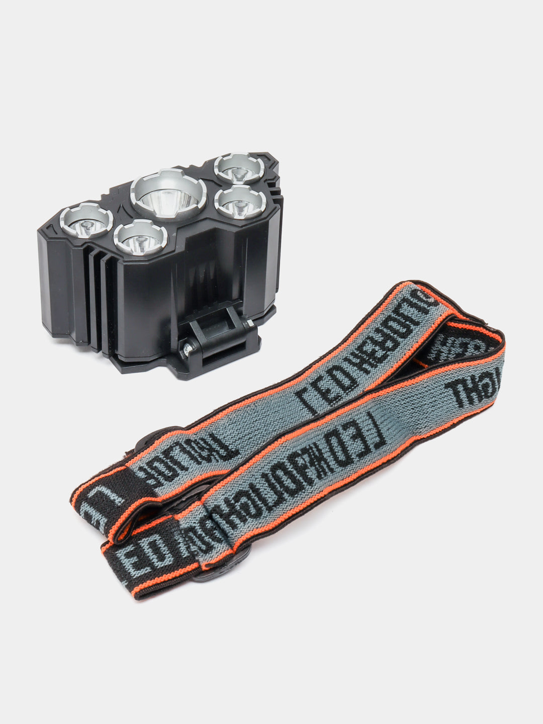 5-LED Rechargeable Camping Headlamp with Adjustable Headband - view 4