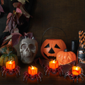 Halloween LED Tea Lights 6-Pack, Battery Flameless Candles f - view 1