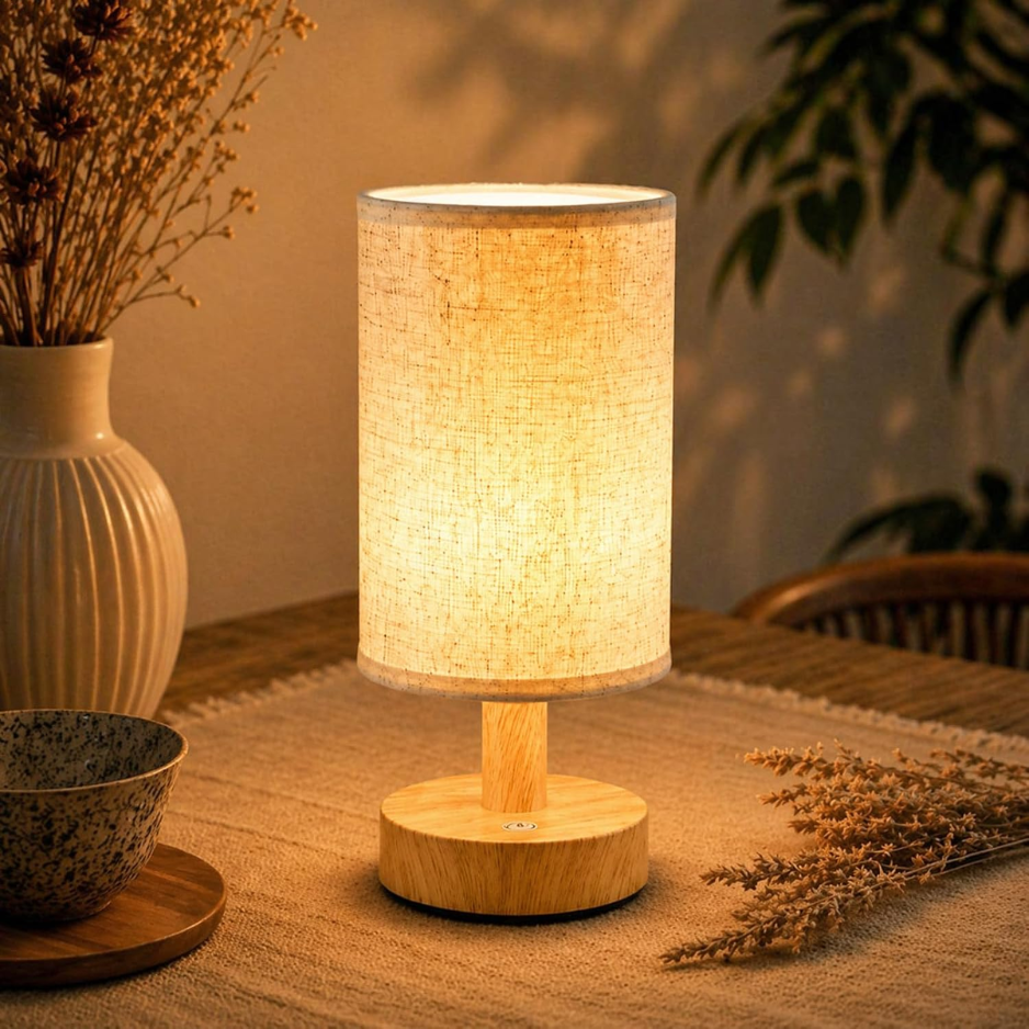 Mini Cordless Bedside Lamp, Rechargeable Touch LED Night Lig - view 3