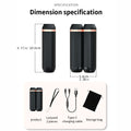 Rechargeable Hand Warmers 2-Pack with Flashlight, Magnetic S - view 1