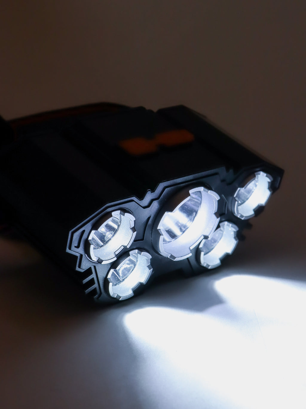 5-LED Rechargeable Camping Headlamp with Adjustable Headband - view 2