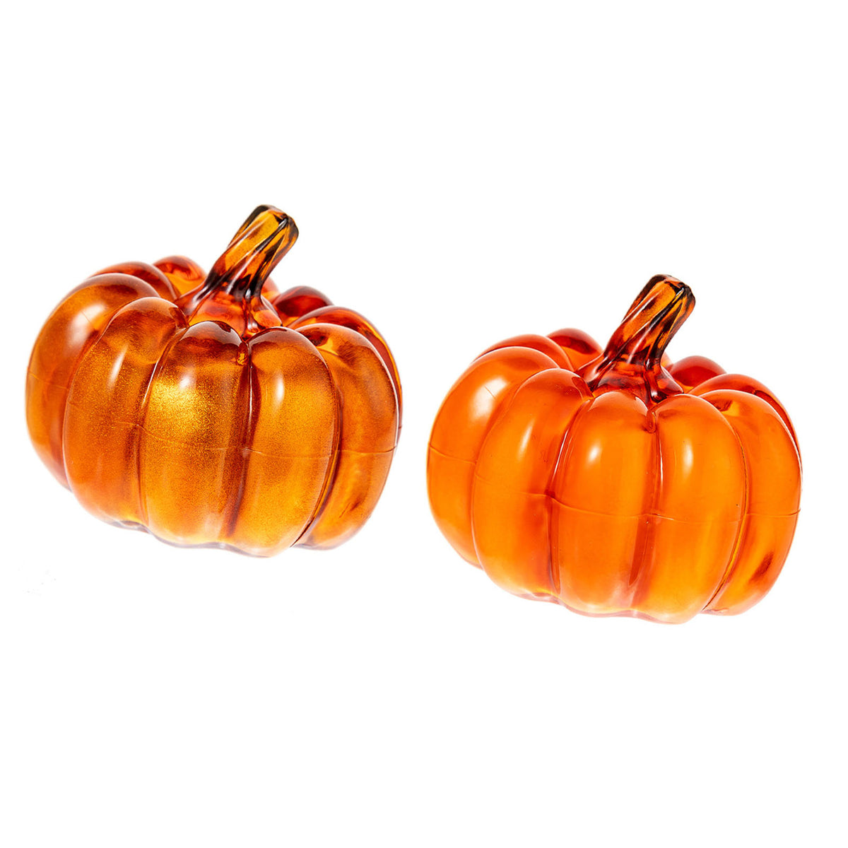 LED Pumpkin Lamps 2-Pack, Battery Operated Fall Table Lights - view 5
