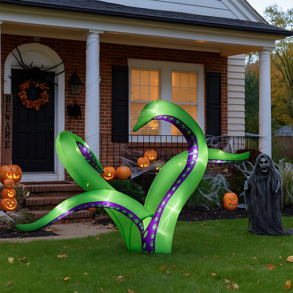 Inflatable Octopus Tentacles 2-Pack, 6.9 ft with LED Lights, - view 5