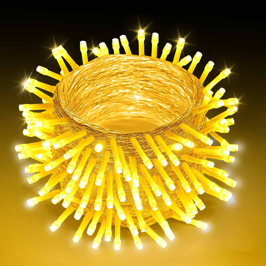 Warm White Christmas String Lights 76 ft 200 LED, Connectabl - view 5