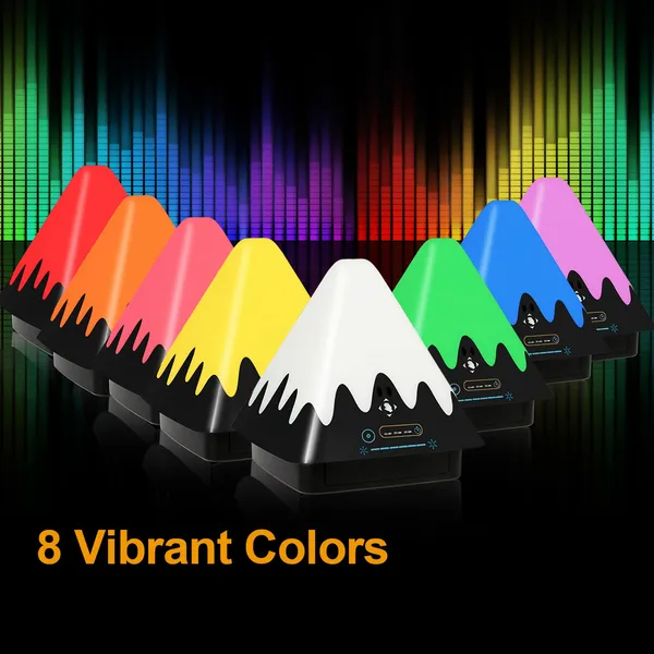 Rechargeable Touch Night Light Table Lamp, 8 Colors, Dimmabl - view 1