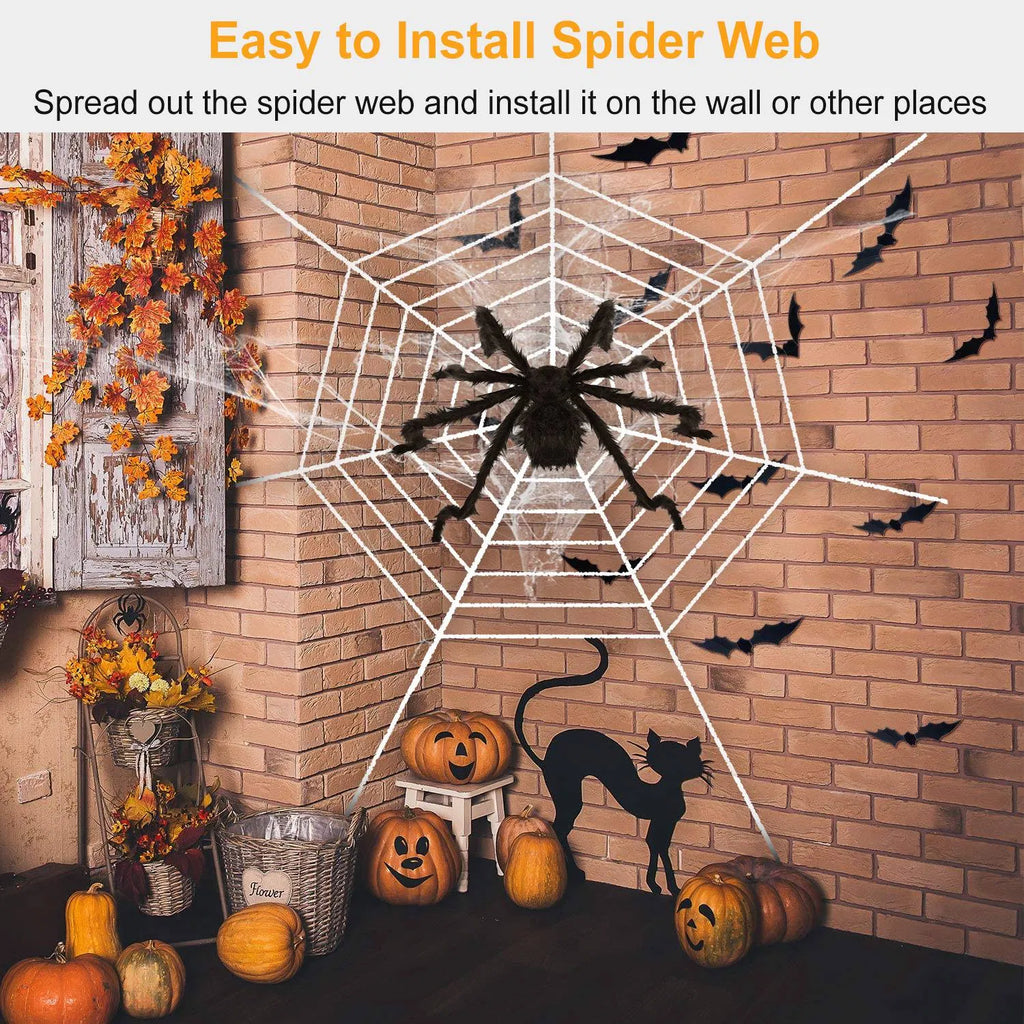 49 in Giant Hairy Spider with 126 in Mega Web, Outdoor Hallo - view 5