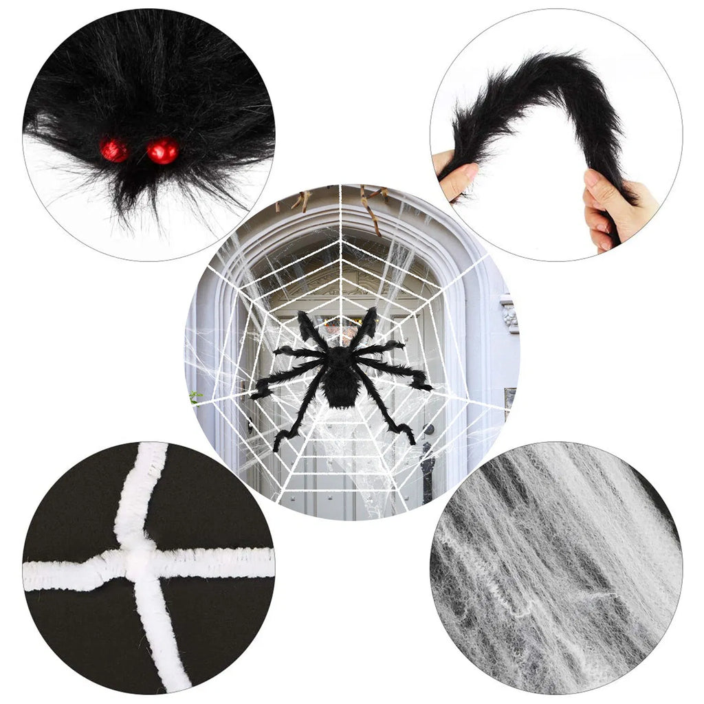 49 in Giant Hairy Spider with 126 in Mega Web, Outdoor Hallo - view 4