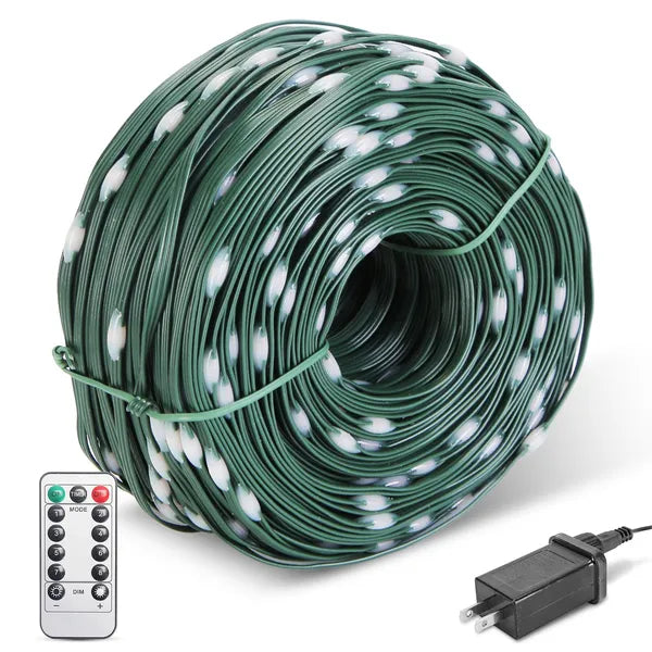 330 ft Warm White Christmas String Lights with Remote, 8 Mod - view 2