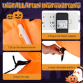 9 ft Inflatable Stacked Pumpkins with LED Lights, Halloween  - view 1