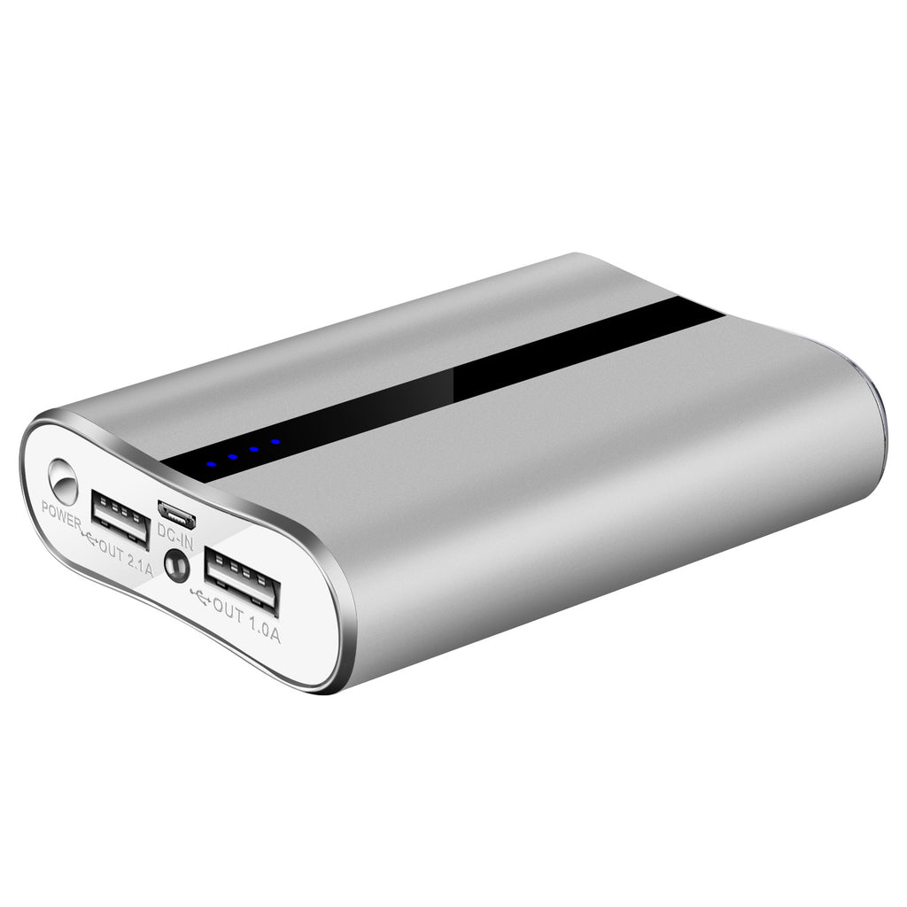 12000mAh Portable Charger with Built-In Flashlight, Dual USB - view 8