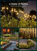Solar Firefly Garden Lights 4-Pack, 48 LED Swaying Lights fo - view 1