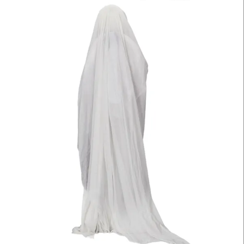 4.3 ft Animated Ghost with Trident, Sound-Activated Glowing  - view 1