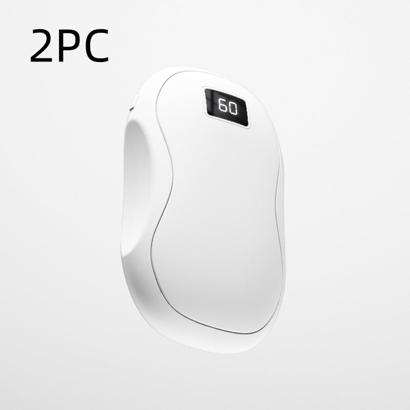 Rechargeable Hand Warmer with Digital Display, Double-Sided  - view 4