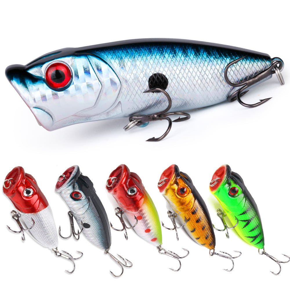 22-Piece Fishing Lure Kit: Frogs, Poppers, Minnows and Glow  - view 3