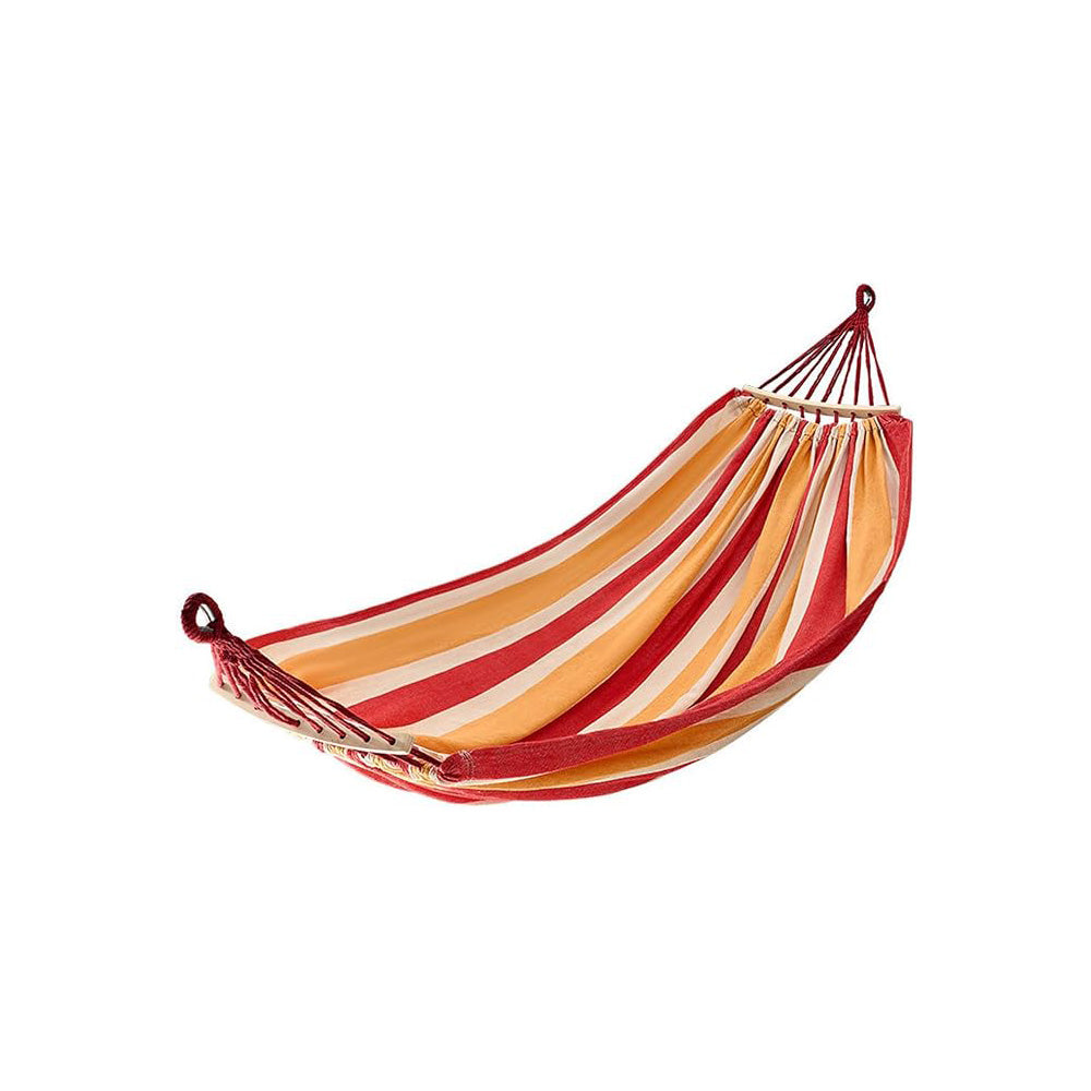 Canvas Hammock with Wooden Spreader Bars, Single Size, 500 l - view 5