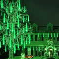 Meteor Shower Lights 8 Tubes, Falling Rain LED Lights for Ha - view 1